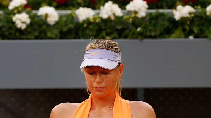 Sharapova more disappointed to lose early than to detractor