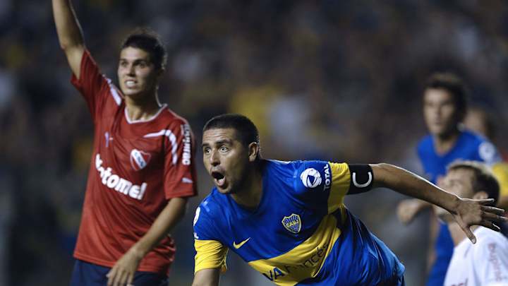 La felicitación de Riquelme a Independiente y la respuesta del Rojo a través de su cuenta oficial La felicitación de Riquelme a Independiente y la respuesta del Rojo a través de su cuenta oficial