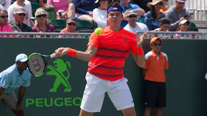 Milos Raonic withdraws from Miami Open with hamstring injury Milos Raonic withdraws from Miami Open with hamstring injury