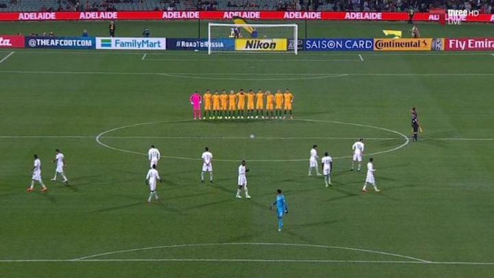 Saudi Arabian soccer team fails to honor moment of silence for London victims Saudi Arabian soccer team fails to honor moment of silence for London victims