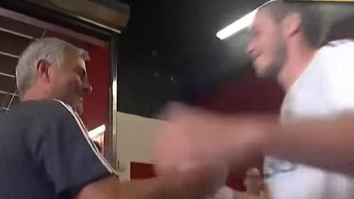 VIDEO: Mourinho Jokes With Gareth Bale Before Pre-Season Friendly & Claims 'You Won't Talk to Me!'