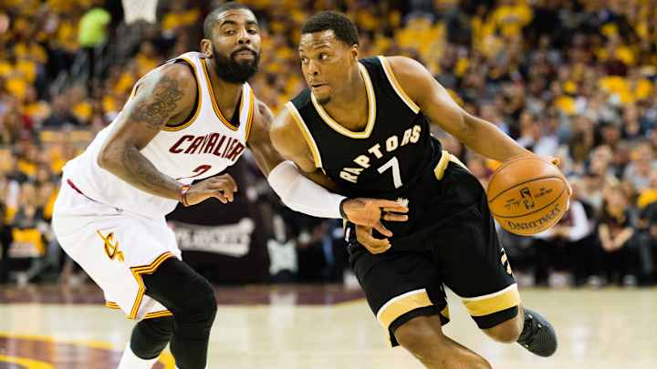 Watch: Raptors' Kyle Lowry suffers ankle injury, exits game