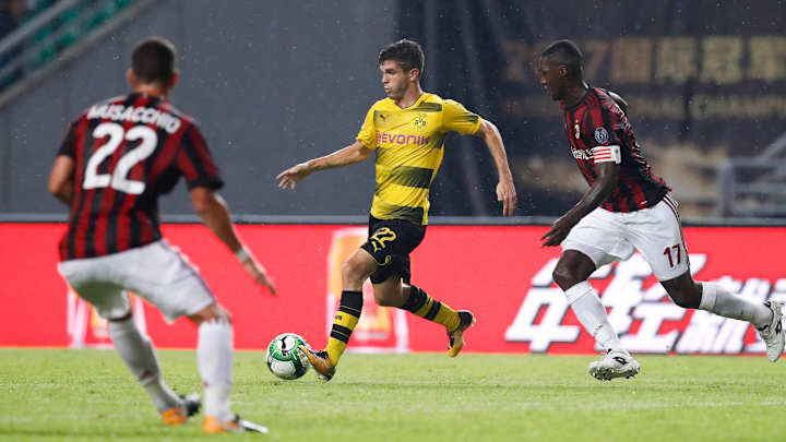 Watch: Christian Pulisic assists twice in Dortmund's ICC win over AC Milan