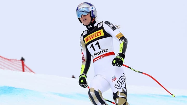 Vonn skis out, Schmidhofer wins super-G at ski worlds