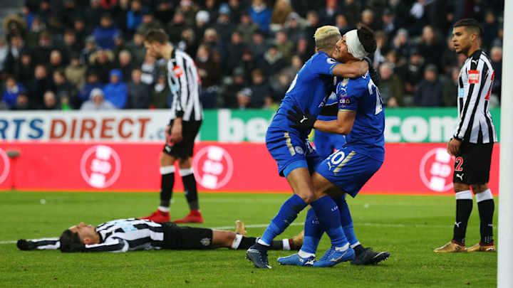 Late Own Goal Gifts Leicester City All Three Points