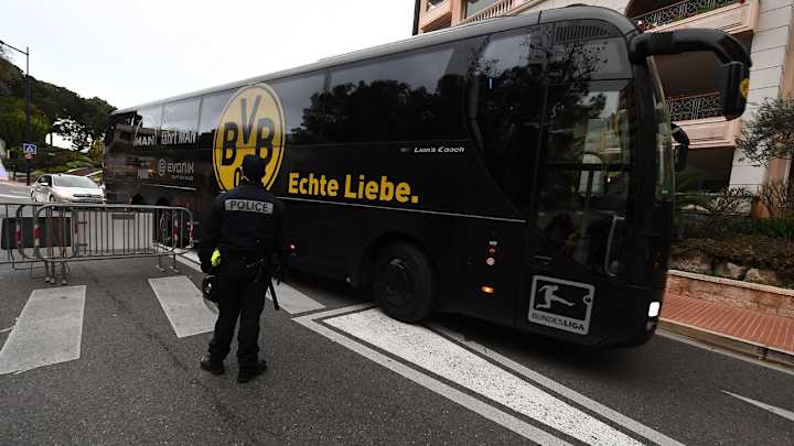 Borussia Dortmund: Police held team bus for 20 minutes before Monaco second leg