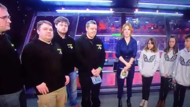 Watch: Grown man walks off show after losing robotics competition to children