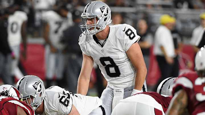 Raiders QB Connor Cook