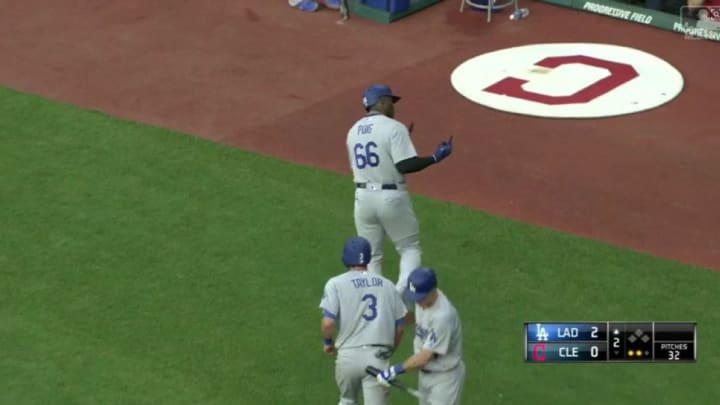 Report: Yasiel Puig has suspension for obscene gesture rescinded Report: Yasiel Puig has suspension for obscene gesture rescinded