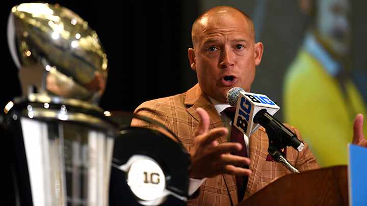 P.J. Fleck's Big Ten Media Days Debut Was Just As Energetic As You'd Expect