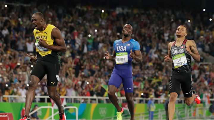 De Grasse says he has 'great chance' to beat Bolt in August