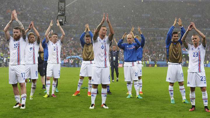 WATCH: Iceland Celebrates First World Cup Bid with Epic Viking Thunder Clap WATCH: Iceland Celebrates First World Cup Bid with Epic Viking Thunder Clap