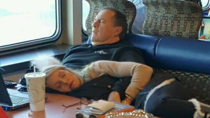Bill Belichick spotted on a boat before Patriots playoff game Bill Belichick spotted on a boat before Patriots playoff game