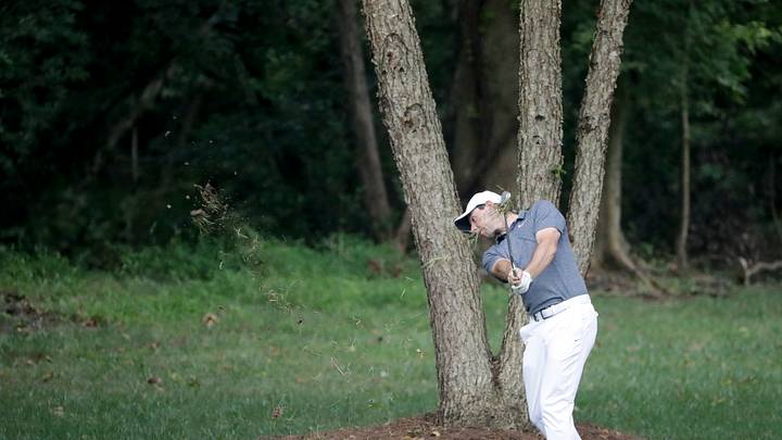 Rory McIlroy and his amazing cart-path par at PGA