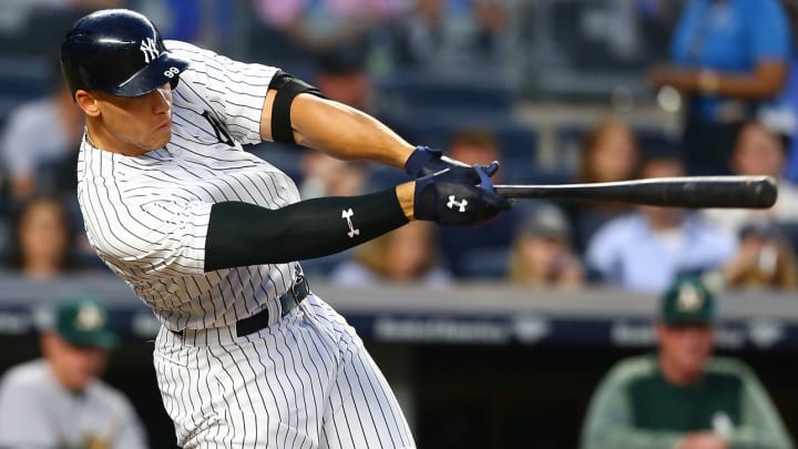 Watch: Aaron Judge crushes first career grand slam