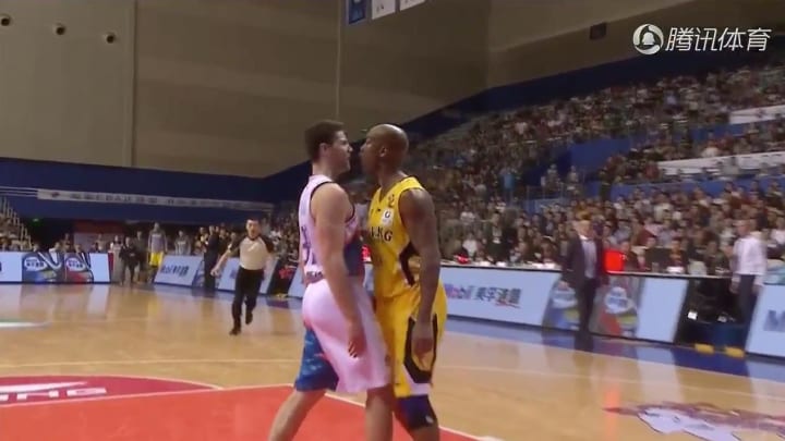 Hey, Look, It’s Stephon Marbury and Jimmer Fredette Jawing in China