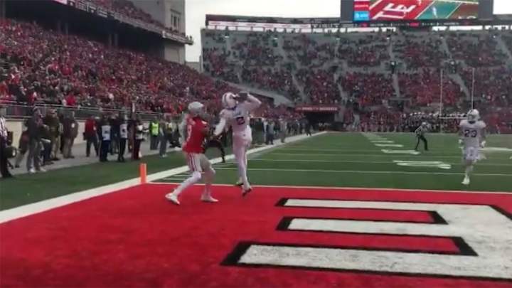 Watch: Spartans' Justin Layne Makes Crazy One-Handed Grab