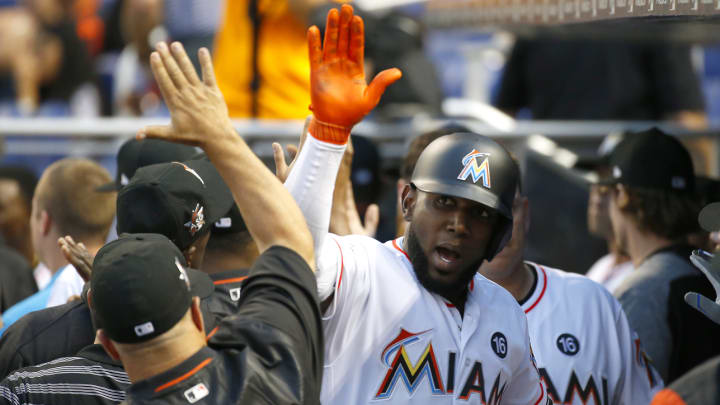 Watch: Marcell Ozuna's catch just one of many crazy moments in Marlins' win vs. Mets