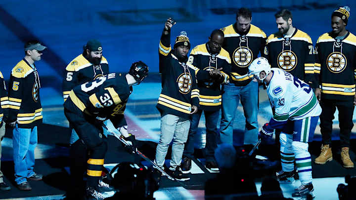 Bruins honor Super Bowl champion Patriots before game Bruins honor Super Bowl champion Patriots before game