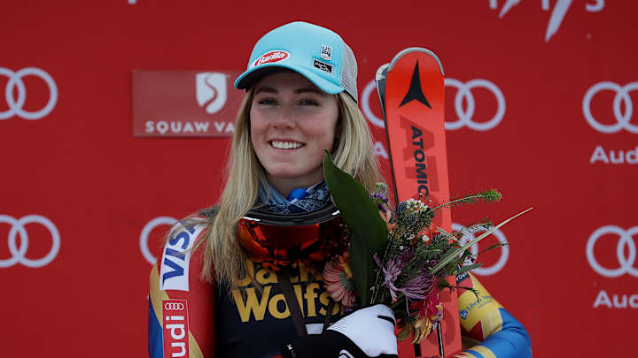 Shiffrin clinches slalom title before 1st run at Squaw