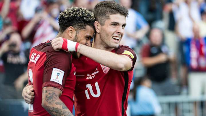 Watch: Pulisic scores two for USA vs. Trinidad & Tobago in World Cup qualifying win Watch: Pulisic scores two for USA vs. Trinidad & Tobago in World Cup qualifying win