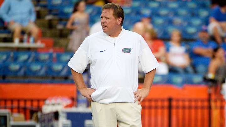How safe is Florida coach Jim McElwain's job? #DearAndy How safe is Florida coach Jim McElwain's job? #DearAndy