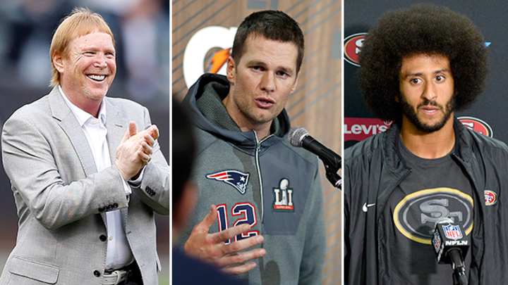 A Silver Lining for the Raiders, and the Brady/Kaepernick Double Standard