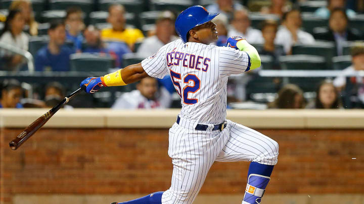 Mets outfielder Yoenis Cespedes to have MRI on injured hamstring