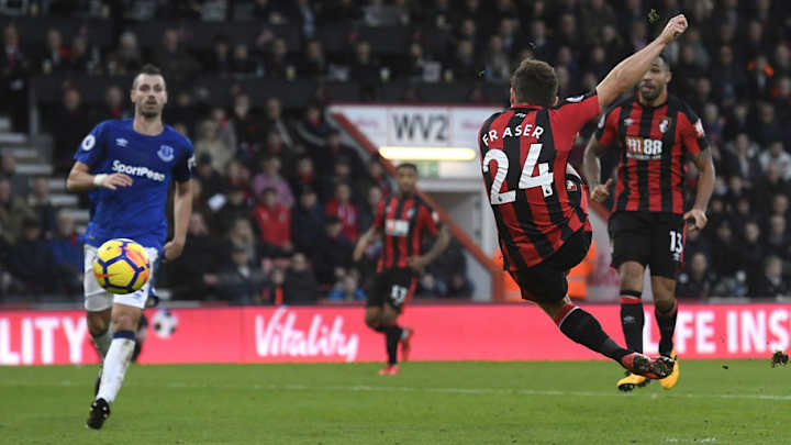 Bournemouth 2-1 Everton: Fraser Double Hands Cherries Vital Win Over Lacklustre Blues Bournemouth 2-1 Everton: Fraser Double Hands Cherries Vital Win Over Lacklustre Blues