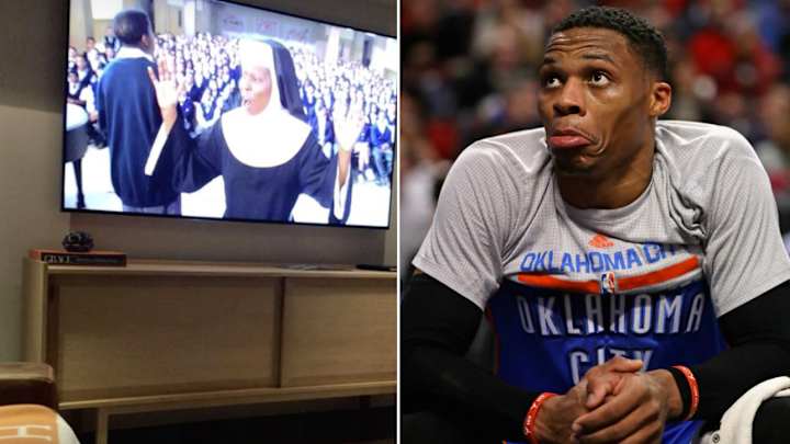 Russell Westbrook allegedly watched ‘Sister Act 2’ instead of the Finals