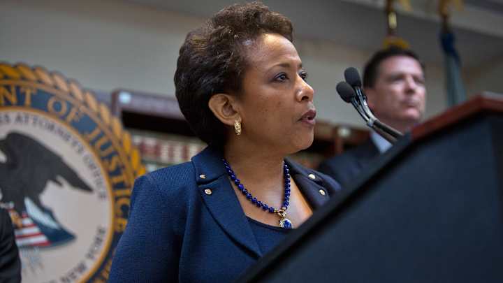 Loretta Lynch pledges FIFA probe will continue despite her leaving AG post Loretta Lynch pledges FIFA probe will continue despite her leaving AG post