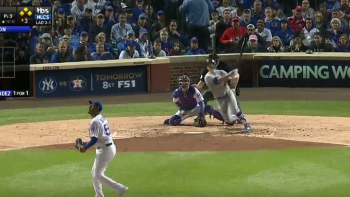Watch: Enrique Hernandez Hits Three Home Runs in NLCS Game 5