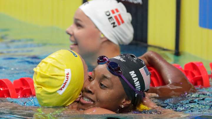 Manuel backs up historic Olympic win with world championship