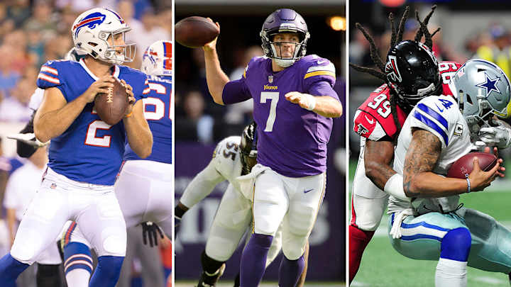 A First Look at Nathan Peterman, the Vikings’ QB Controversy, how the Cowboys Can Cope Without Tyron Smith