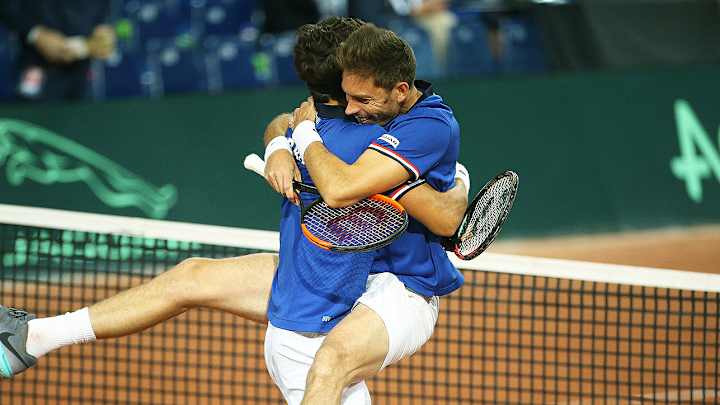 Australia and France Take Leads in Davis Cup Semifinals