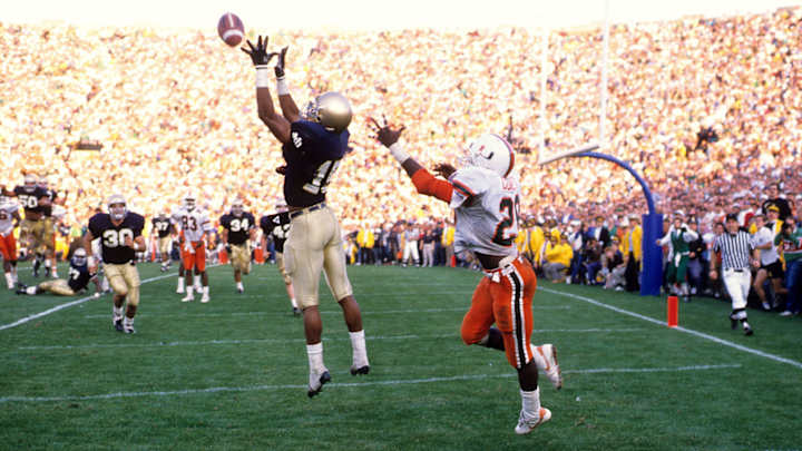 Catholics vs. Convicts: SI's Best Photos of Notre Dame and Miami's 1988 Classic