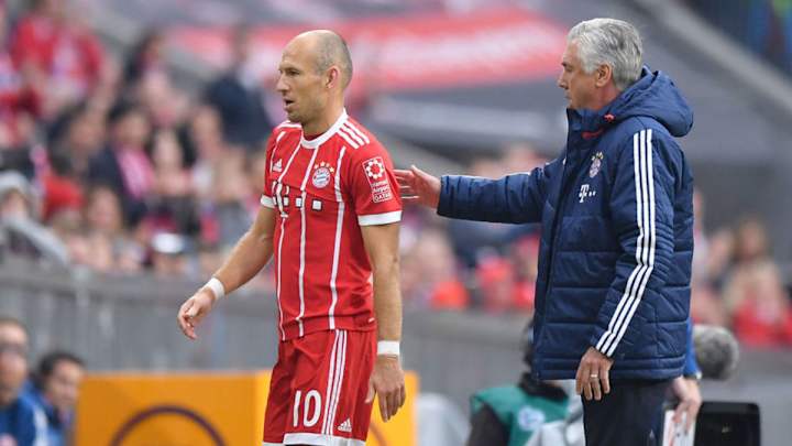 Arjen Robben Takes Parting Shot at Former Bayern Munich Boss Carlo Ancelotti
