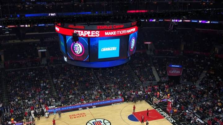 Fans at Clippers–Lakers game boo new Chargers logo