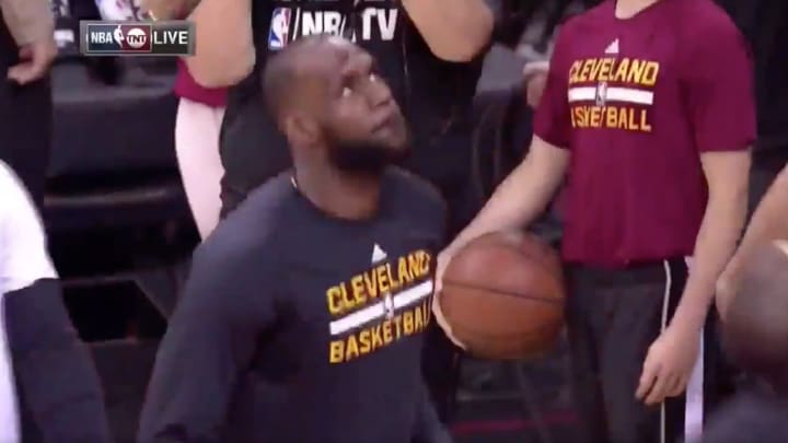 Watch: Cavaliers take the court to Monstars theme music before Game 3