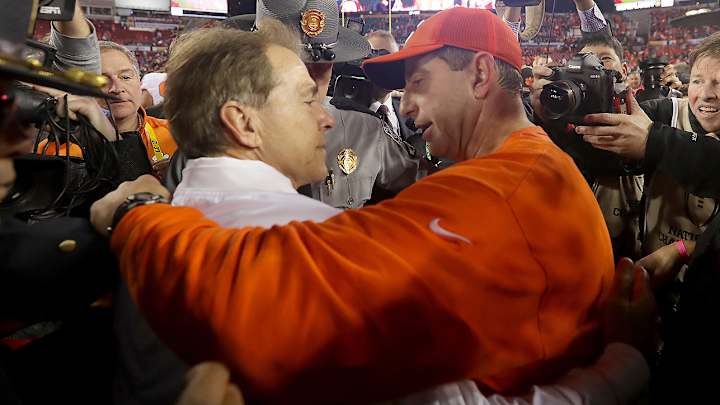 Once Improbable, an Alabama-Clemson Title Game Three-Peat Now Feels Inevitable Once Improbable, an Alabama-Clemson Title Game Three-Peat Now Feels Inevitable
