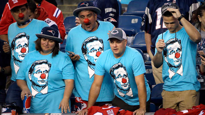 Look: Roger Goodell is at Gillette Stadium And Fans Are Wearing Shirts Trolling Him