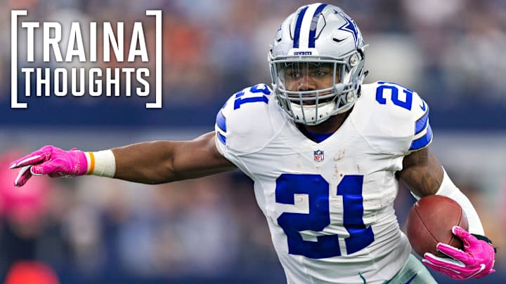 Traina Thoughts: Expect Ezekiel Elliott To Return To Form This Week Traina Thoughts: Expect Ezekiel Elliott To Return To Form This Week