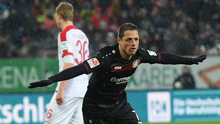 Watch: Chicharito stays hot with two more goals for Leverkusen