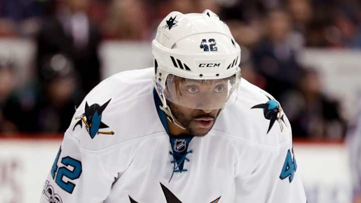 Sharks' Joel Ward Won't Rule Out Becoming First NHL Player to Kneel During National Anthem Sharks' Joel Ward Won't Rule Out Becoming First NHL Player to Kneel During National Anthem