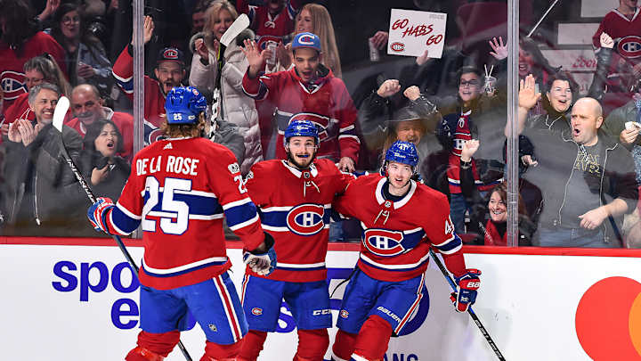 Canadiens Score Ten Goals in Massive Rout of Red Wings