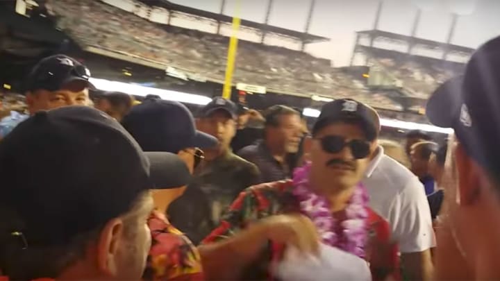 Here's 45 Guys Dressed Like Tom Selleck as "Magnum, P.I." Getting Kicked Out of a Tigers Game Here's 45 Guys Dressed Like Tom Selleck as "Magnum, P.I." Getting Kicked Out of a Tigers Game