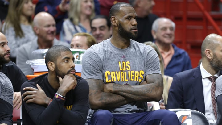 LeBron James Denies He Wants Kyrie Irving Traded LeBron James Denies He Wants Kyrie Irving Traded