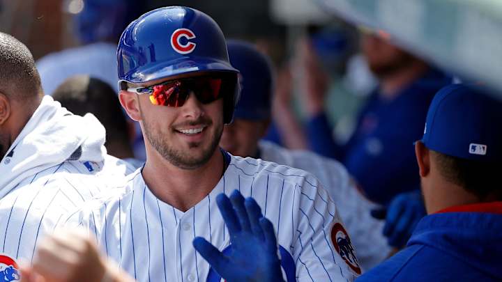 Kris Bryant’s first homer of the year was a monster off the Cubs’ video board