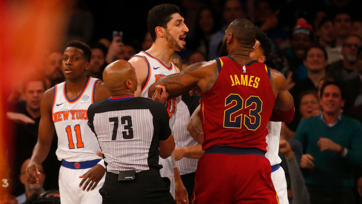 Enes Kanter Trolls LeBron James After First Career Ejection