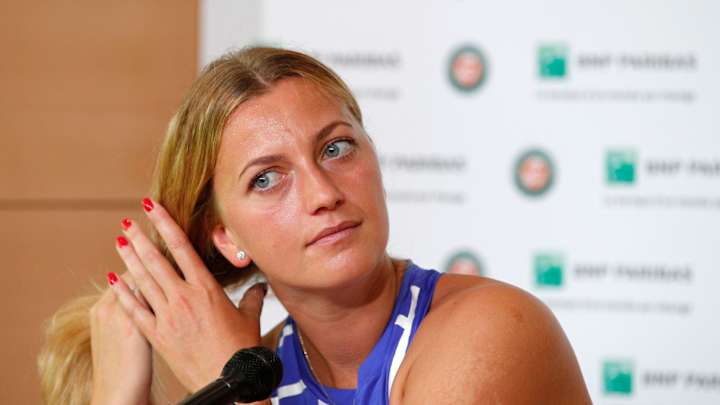 The Latest: French Open starts with Petra Kvitova's return The Latest: French Open starts with Petra Kvitova's return